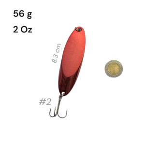 Cucharita metálica 2 Oz (56 g) multiespecie