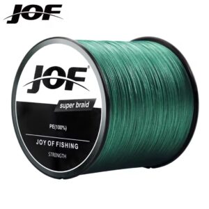 Línea trenzada JOF X4 10 lb (300 m) Verde