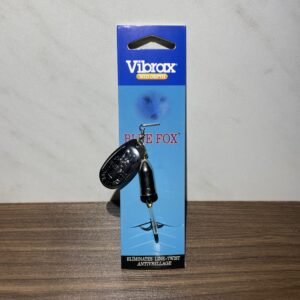 Cucharita Blue Fox #4 10 g Plateada