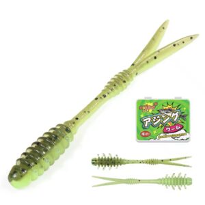 Micro señuelos 2 in (5.5 cm) Verde claro