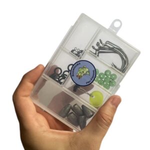 Kit para hacer arreglos de pesca para lobina