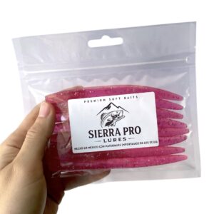 Paquete (8) Senkos 5" Sierra Pro Lures Morning Dawn