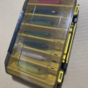 Kit de 10 curricanes para pesca de lobina + caja
