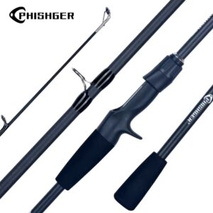 Caña Phishger baitcasting 4 secciones 1.8 m (6 ft)