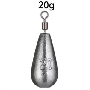 Plomo gota con destorcedor 20 g