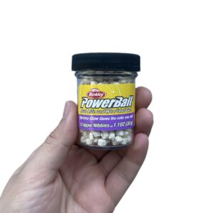 Carnada Berkley para mojarra/tilapia Gris fosforescente