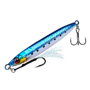 Jig metálico 60 g Blue with Dots