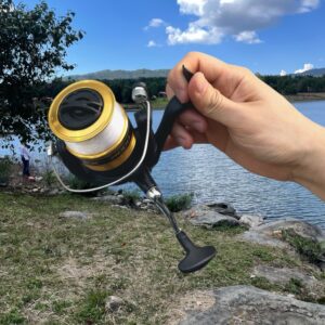 Carrete spinning Shimano FX 4000 + línea monofilamento 28 lb