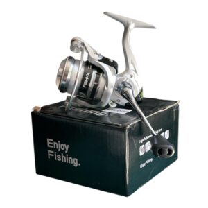 Carrete spinning FishMX TA 2000 + línea monofilamento 15 lb