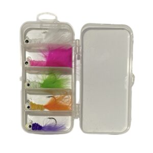 Kit de 5 Jig heads con plumas