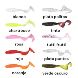 Grubs 1.5" (paquete con 5)